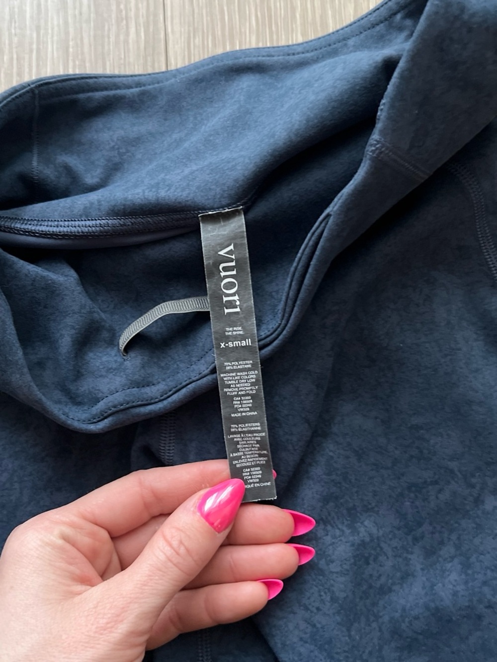 Vuori blue leggings size XS #activewear #leggings #gym - Picture 5 of 5